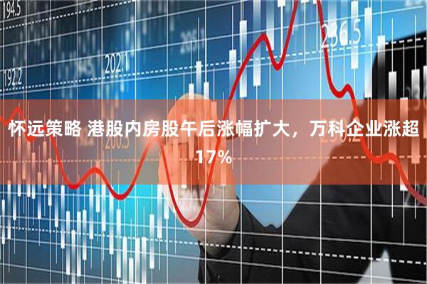 怀远策略 港股内房股午后涨幅扩大，万科企业涨超17%