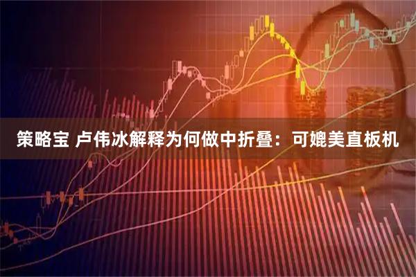 策略宝 卢伟冰解释为何做中折叠：可媲美直板机